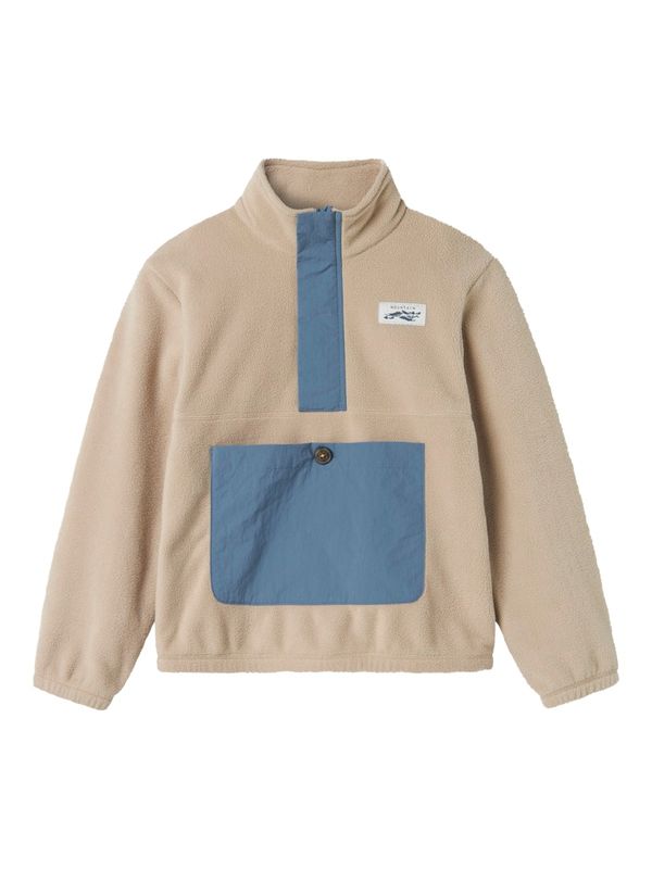 Name It Meeko fleece genser pure/blue