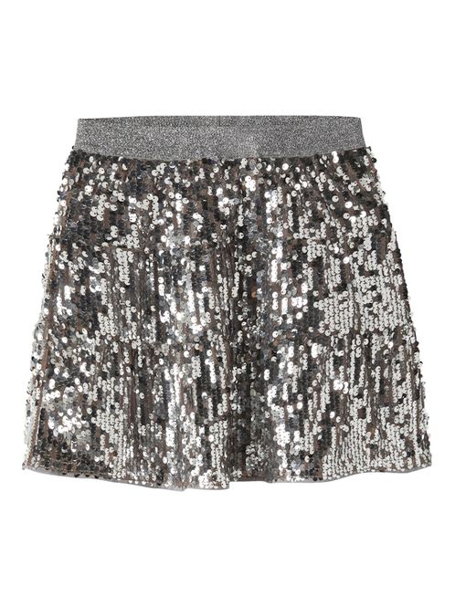 Hovedbilde Name It Riscing skjørt paljett silver