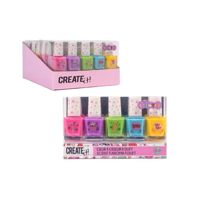 Hovedbilde PK Create It 5pk Neglelakk scent