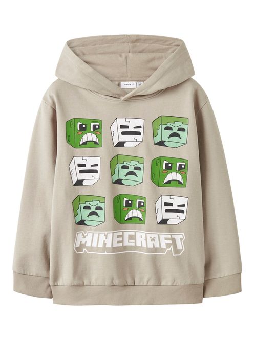 Hovedbilde Name It Minecraft Saag hettegenser island fossil