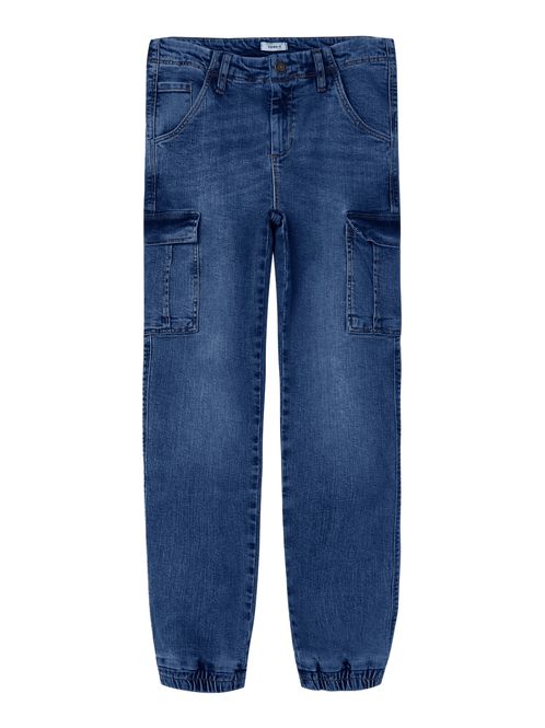 Hovedbilde NI Jeans Ryan cargo dark