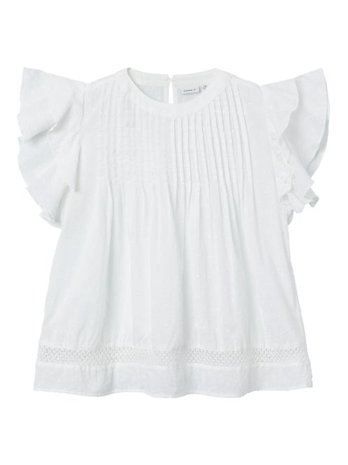 Hovedbilde Name It Faride t-shirt bluse bright white