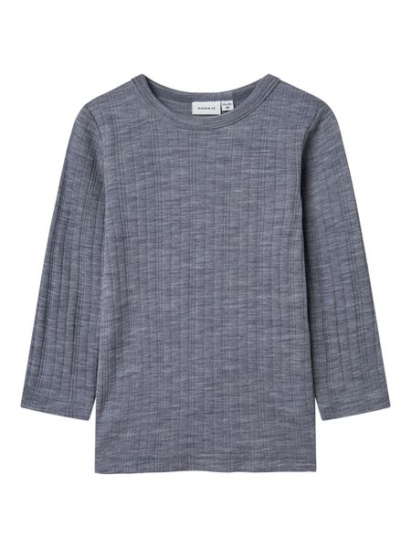 Hovedbilde Name It Wang ull topp folkstone gray