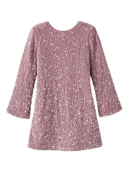 Hovedbilde Name It Rusitta kjole paljett keepsake lilac