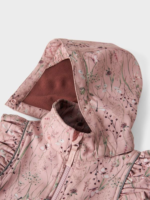 Name It Alfa softshell dress pale mauve rysj