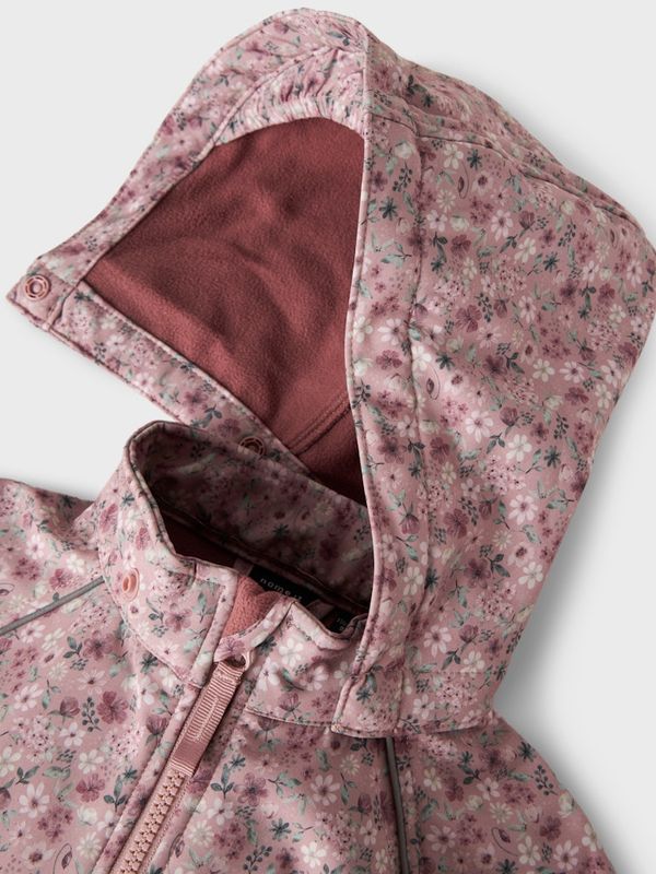 Name It Alfa softshell dress woodrose blomster