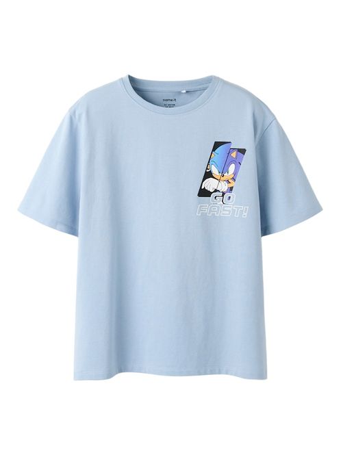 Hovedbilde Name It Sonic Fitus t-shirt blue fog