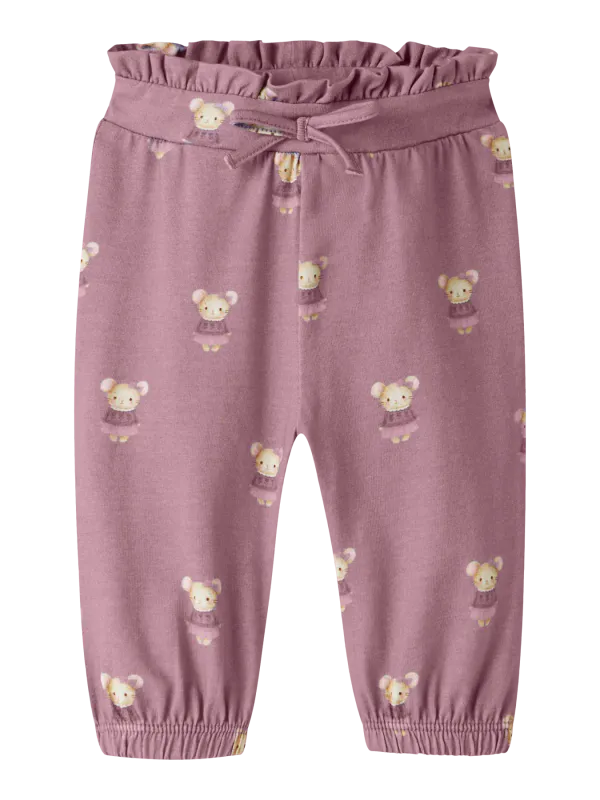 Name It Obente bukse lilas