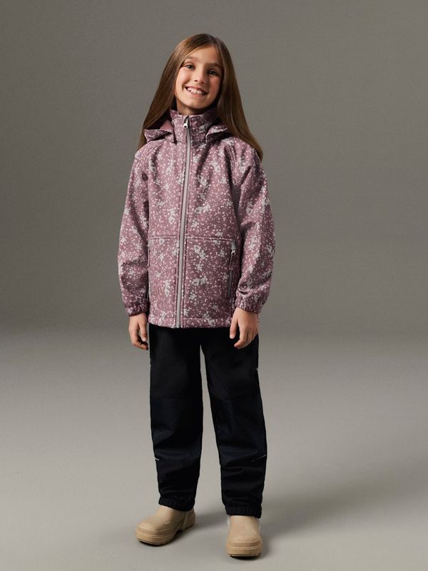 Name It Alfa softshell jakke dreamy floral grape shake
