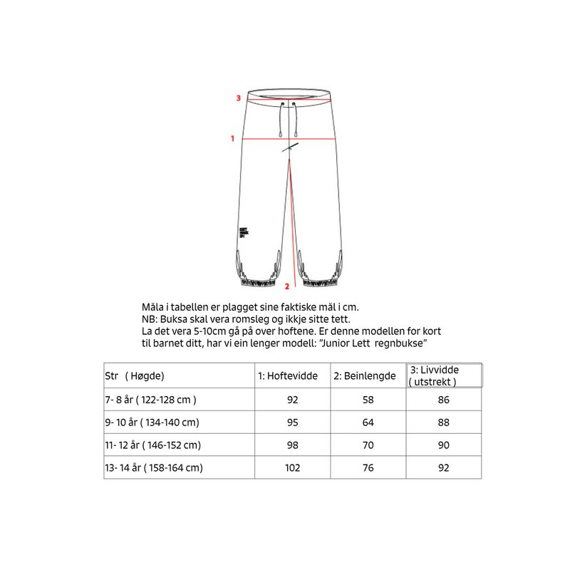 Kattnakken Junior regnsett nattehimmel