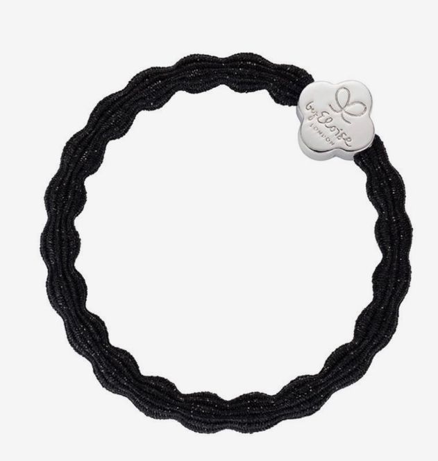 Hovedbilde BE Metallic silver quatrefoil black