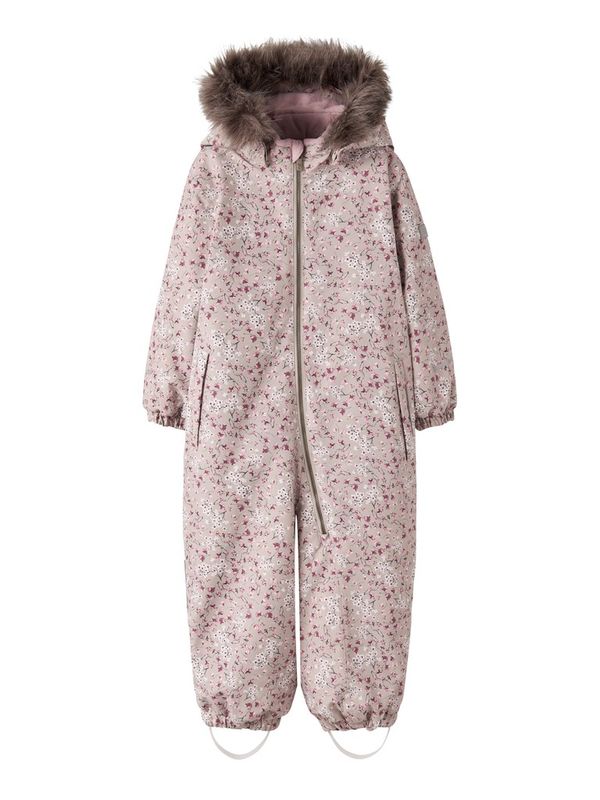 Name It Snow10 vinterdress floral garden pure cashmere