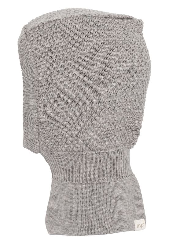 MP Oslo ull balaklava light brown melange