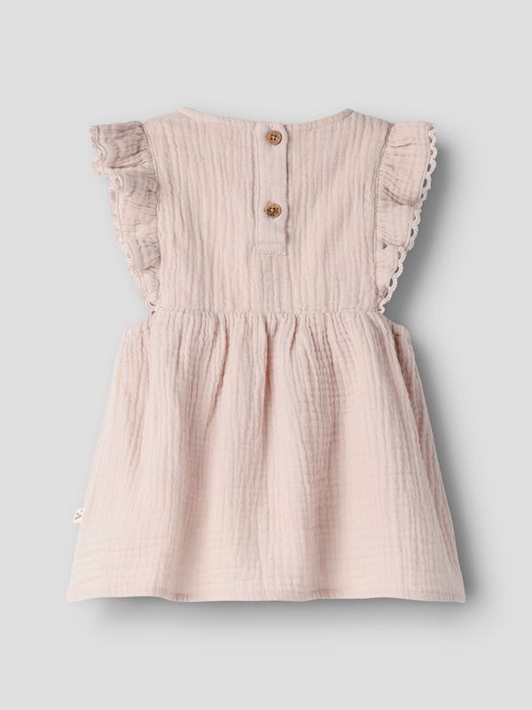 Lil` Atelier Fulina kjole nb peach whip