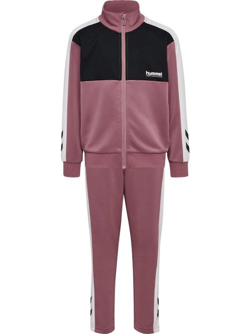 Hovedbilde hmlJR Colorblock tracksuit wistful mauve