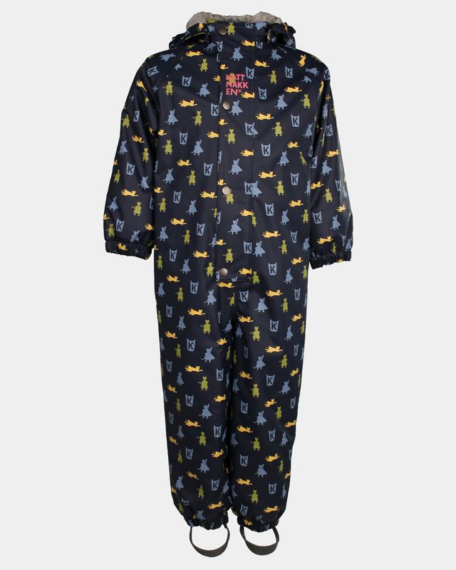 Kattnakken Heilårsregndress Hagl marine