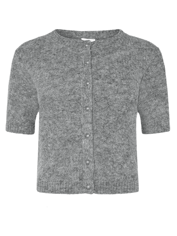 Grunt Lins kardigan dark grey