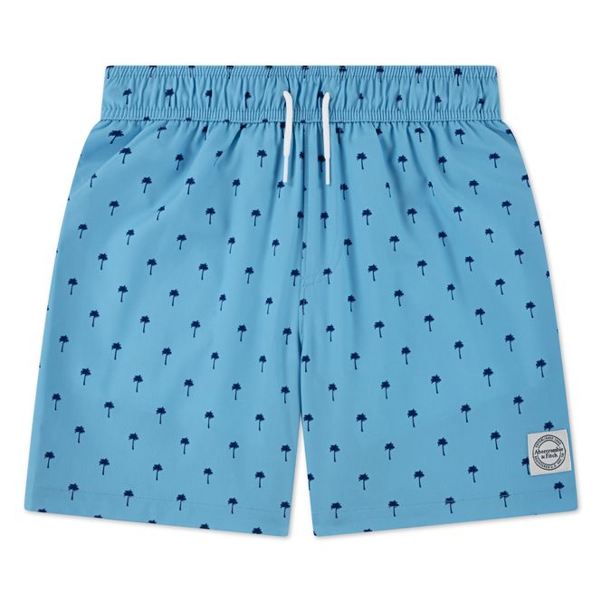Hovedbilde Abercrombie Badeshorts palme sodalite blue