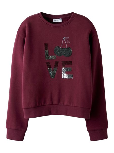 Hovedbilde Name It Tekas genser burgundy 