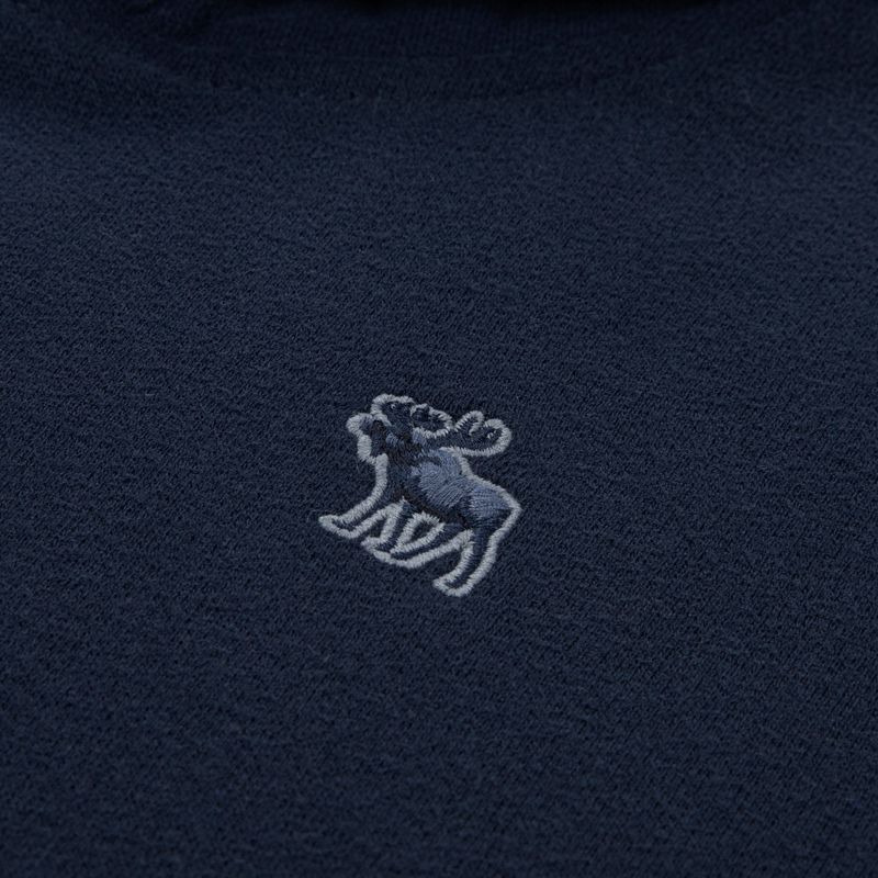 Abercrombie Hettegenser chest logo navy blazer