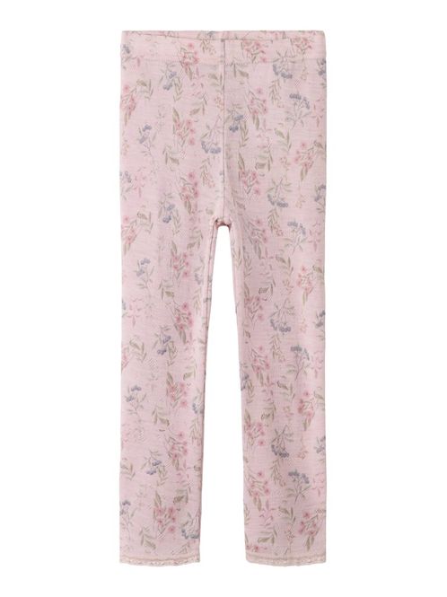 Hovedbilde Name It Wang ull legging violet ice flowers and ...