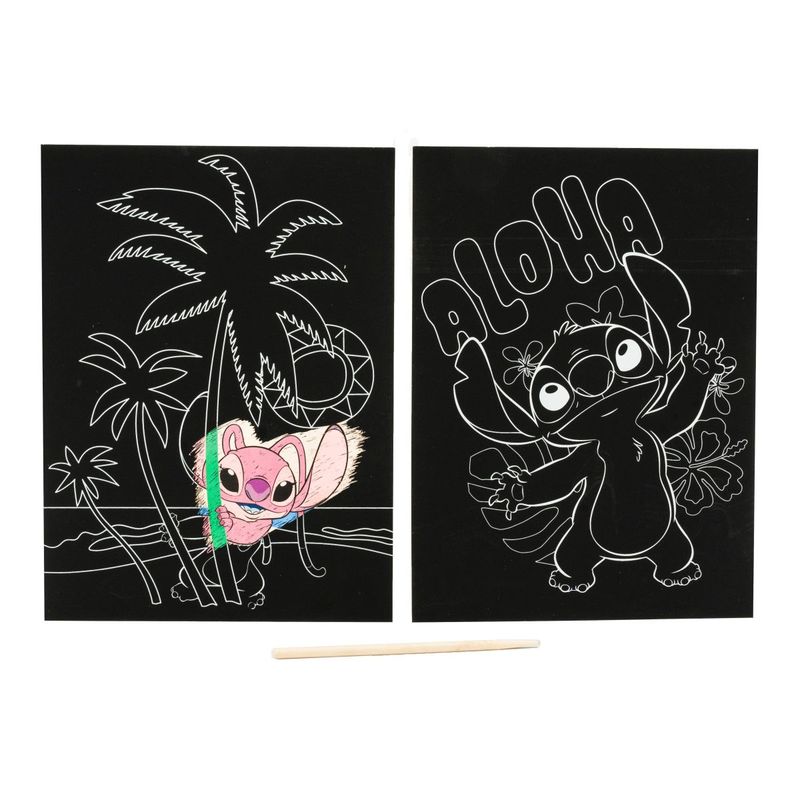PK Stitch scratch art