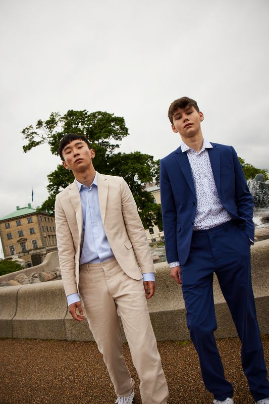 Formèl Grunt Kalle lin dressjakke beige