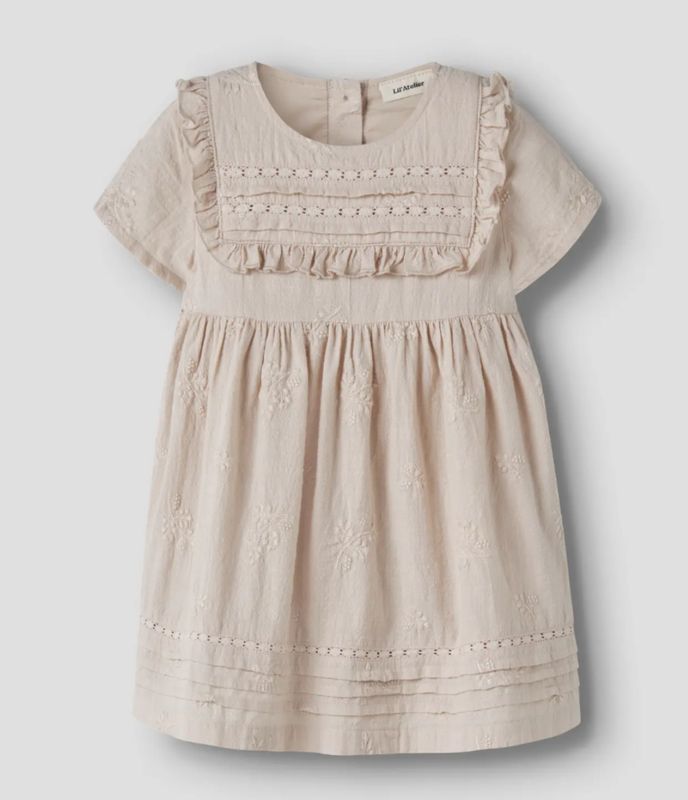 Lil` Atelier Feronia kjole mini pumice stone