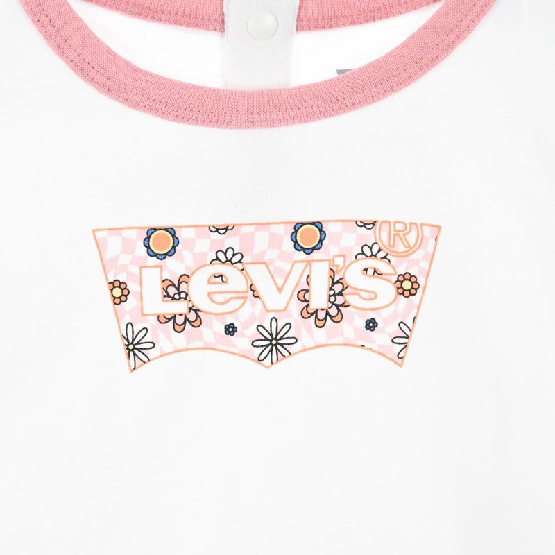 Levi`s Shortssett batwing/blomst alyssum/pink