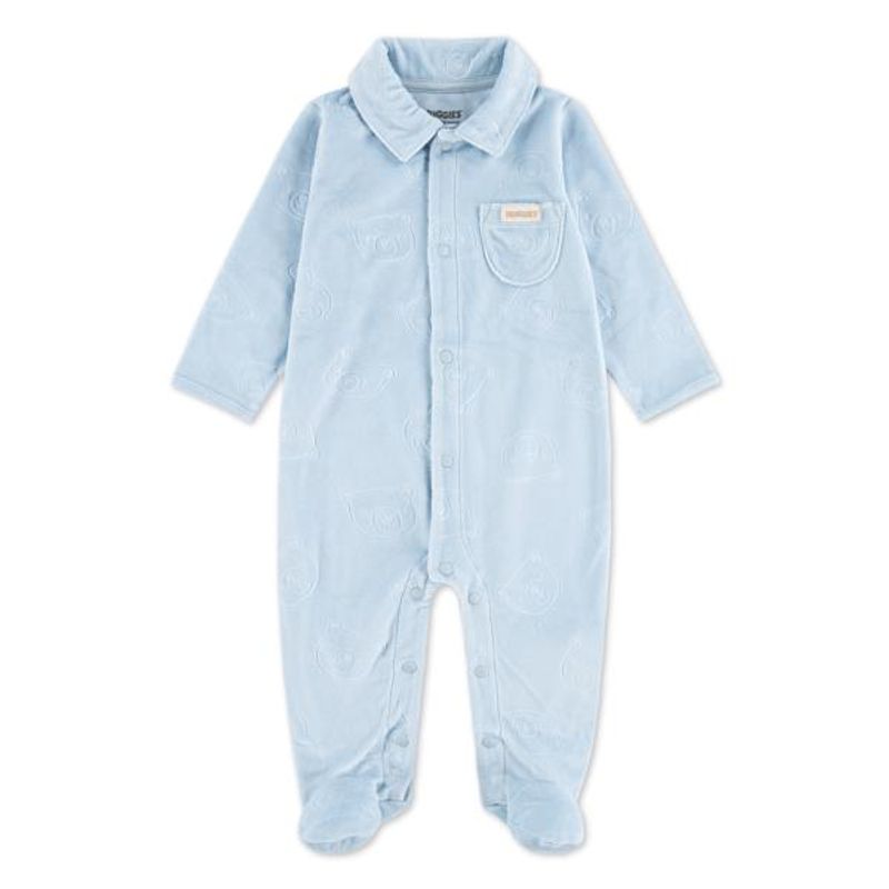 Huggies Sparkedress velour skyway