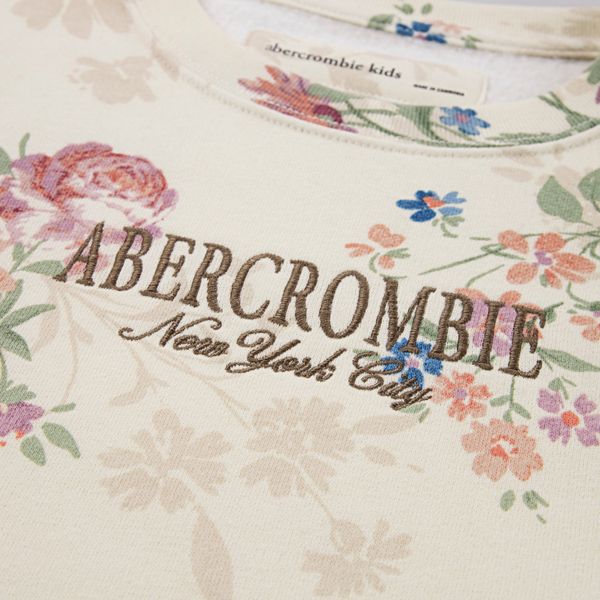Hovedbilde Abercrombie Genser blomster buttercream