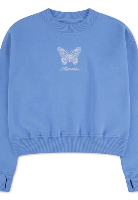 Hovedbilde Abercrombie Genser Gusset crew vista blue