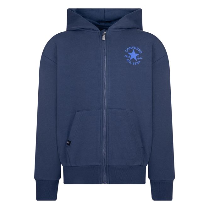 Hovedbilde Converse Hettejakke chest logo navy