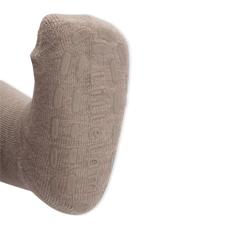 Lillelam Antiskli ull strømpebukse beige