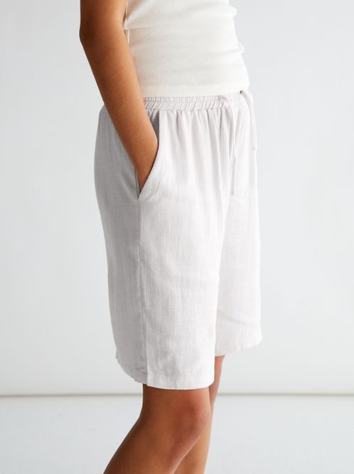 Hovedbilde Grunt Tanja lin shorts white
